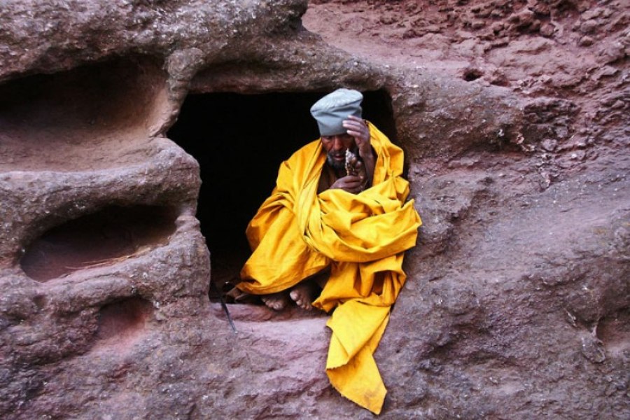 Lalibela-cave